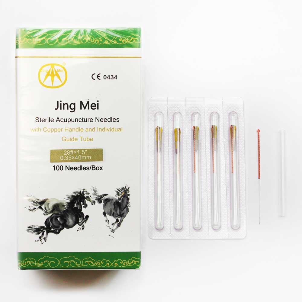 N28x1.5 Jing Mei Copper Handle Needle 100's