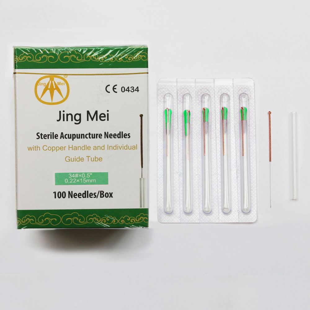 N34x0.5 Jing Mei Copper Handle Needle 100's