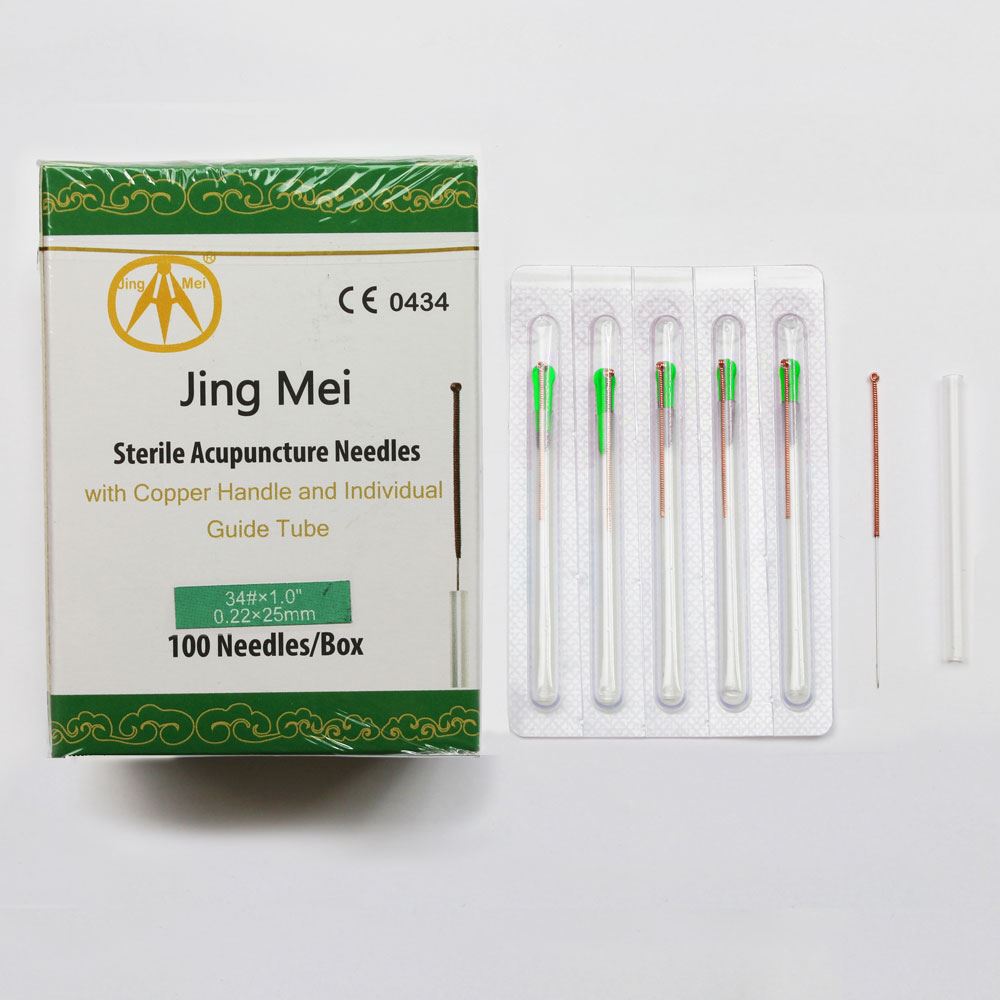 N34x1 Jing Mei Copper Handle Needle 100's