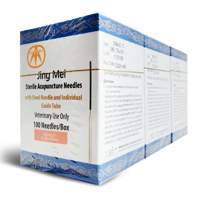 N28x0.5 Jing Mei Stainless Steel Needle 300's Value Pack (3 Boxes of 100's) (N28x0.5JM3)
