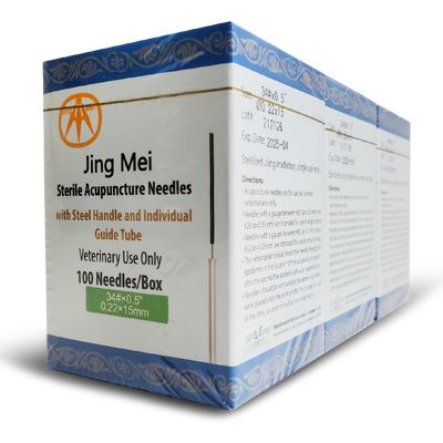 N34x0.5 Jing Mei Stainless Steel Needle 300's Value Pack (3 boxes of 100's) (N34x0.5JM3)