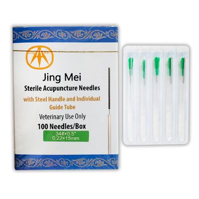 N34x0.5 Jing Mei Stainless Steel Needles 100's (N34x0.5JM)