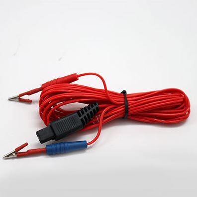E3AL - Electro Acupuncture Long Lead w/ Replaceable Alligator Clips (8ft)