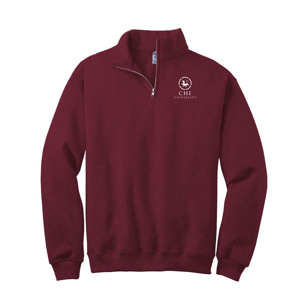 Chi U Quarter Zip Sweatshirt (QZ)
