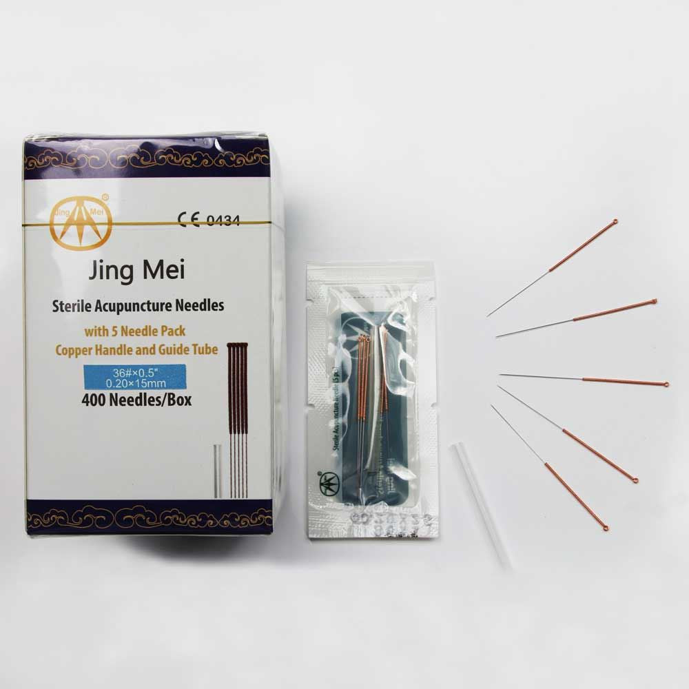 N36x0.5 Jing Mei Copper Handle Needle 100's