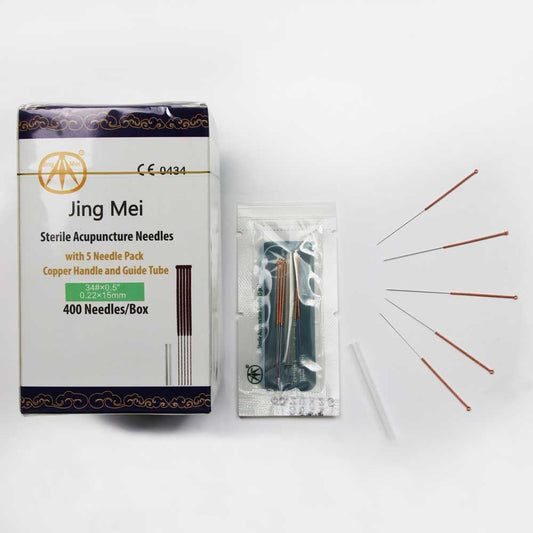 N34x0.5 Jing Mei Copper Handle Needle 400's