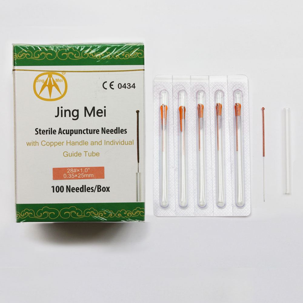 N28x1 Jing Mei Copper Handle Needle 100's