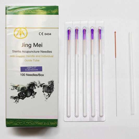 N28x2.5 Jing Mei Copper Handle Needle 100's