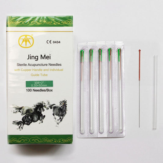 N30x2 Jing Mei Copper Handle Needle 100's