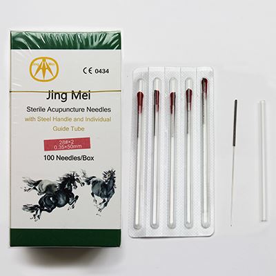 N28x2 Jing Mei Stainless Steel Needle 100's