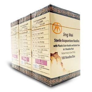 N32x1 Jing Mei Color Handle Needle 300's 300's Value Pack (3 boxes of 100) (N32x1JC3)