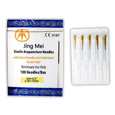 N30x0.5 Jing Mei Stainless Steel Needles 100's (N30x0.5JM)