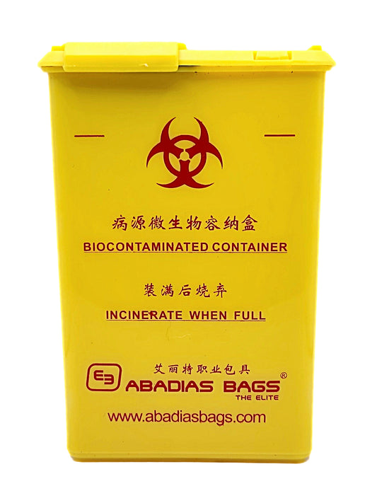 Mobile Sharps Container - Yellow (SC02)